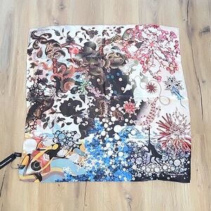 NWT Christian Lacroix Silk Scarf Foulard